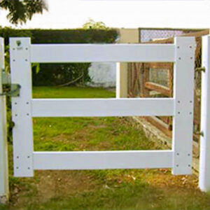 A four foot gate.