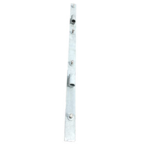 A hinge bar for fencing sold by Gardner Fence.